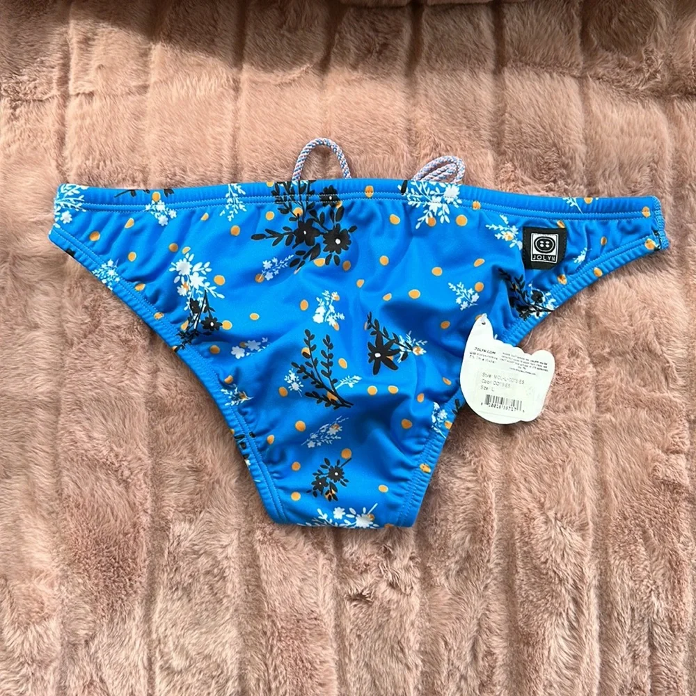 NWT Jolyn Midl bikini bottoms, L, Dotsies print - Picture 2 of 6